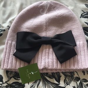 Kate spade beanie with bow